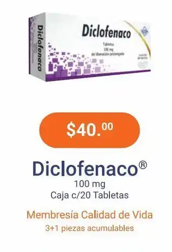 Diclofenaco 100mg