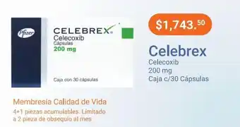 Farmacias Especializadas Celebrex 200mg oferta