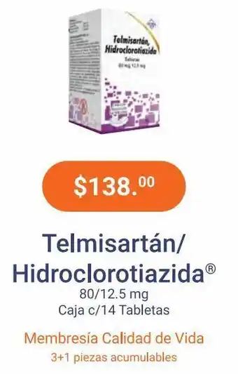 Telmisartán/hidroclorotiazida