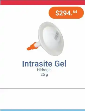 Farmacias Especializadas Intrasite gel 25g oferta