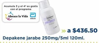 Depakene jarabe 250mg/5ml 120ml.