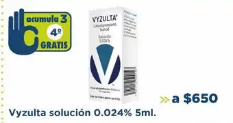 Farmacia San Pablo Vyzulta solución 0.024% 5ml. oferta