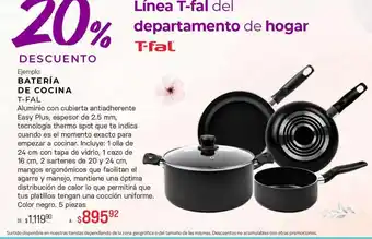 Woolworth Batería de cocina oferta