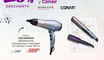 Woolworth Secadora remington oferta