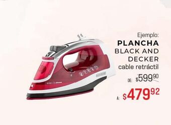 Woolworth Plancha black and decker oferta