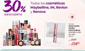 Woolworth Máscara para pestañas maybelline oferta