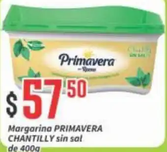 Margarina Primavera Chantilly Sin Sal 400g