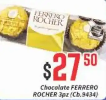 Chocolate Ferrero Rocher 3pz
