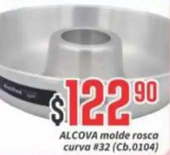 Alcova Molde Rosca Curva #32