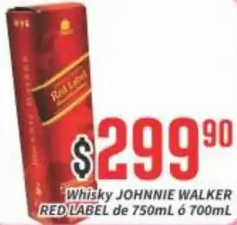 Whisky Johnnie Walker 750ml