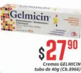 Super Gutiérrez Cremas Gelmicin Tubo de 40g oferta