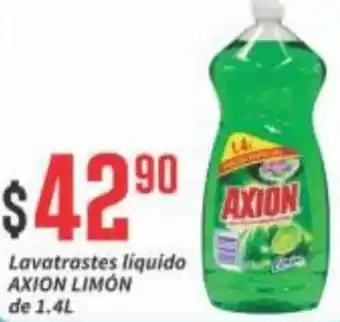 Super Gutiérrez Lavatrastes Liquido Axion Limón 1,4L oferta