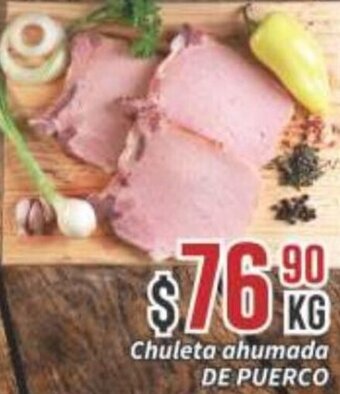 Chuleta Ahumada de Puerco