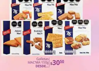 La Comer Galletas mac'ma 150g desde... oferta