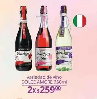 La Comer Vino dolce amore 750ml x 2 oferta