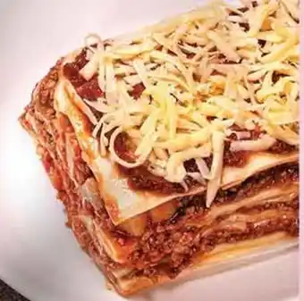 La Comer Lasaña de carne x kg oferta