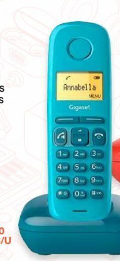 RadioShack Teléfono inalámbrico gigaset a270 / azul oferta