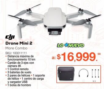 RadioShack Drone dji mavic mini 2 fly more combo / gris oferta
