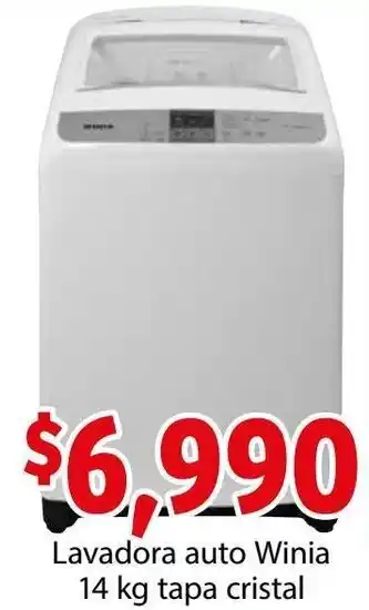 Soriana Híper Lavadora Auto Winia 14kg oferta