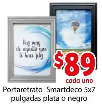 Soriana Híper Portaretrato Smartdeco 5 x 7cm oferta