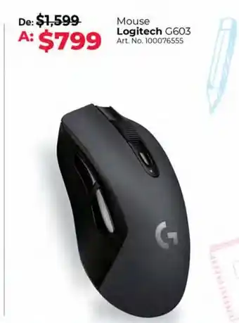 Office Depot Mouse logitech g603 oferta