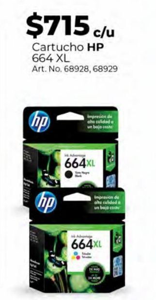Cartuchos de tinta hp oferta en Office Depot