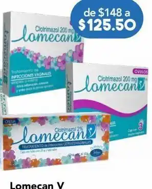 Farmacia San Pablo Lomecan v 3 óvulos oferta