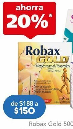 Farmacia San Pablo Robax gold oferta