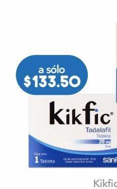 Farmacia San Pablo Kikfic 1 tableta caja oferta