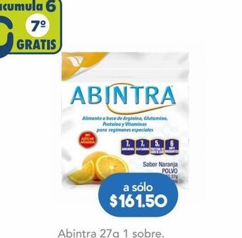 Farmacia San Pablo Abintra fórmula en polvo sabor naranja oferta