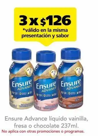Farmacia San Pablo Suplementos alimenticios ensure advance x 3un oferta