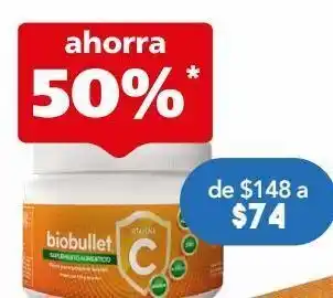 Farmacia San Pablo Biobullet vitamina c en polvo 150g oferta