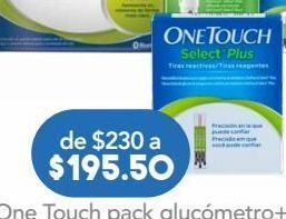 Farmacia San Pablo One touch select plus tiras reactivas oferta