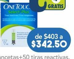 Farmacia San Pablo One touch select plus tiras reactivas oferta