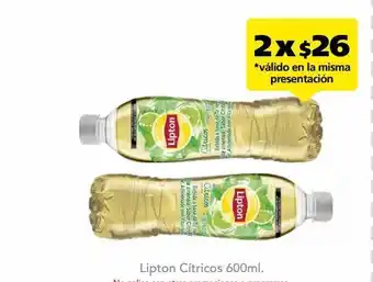 Lipton ice tea té verde sabor cítricos x 2un