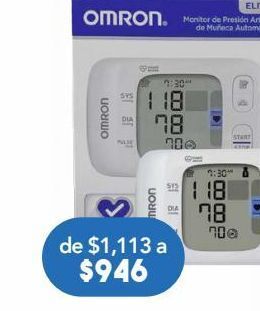 Omron monitor de presión arterial automático hem-7120+brazalete universal