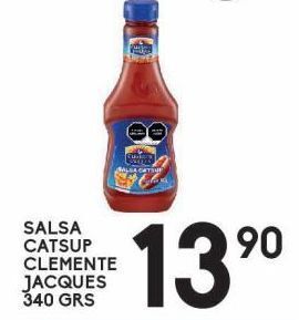 Alsuper Salsa catsup clemente jacques 340g oferta