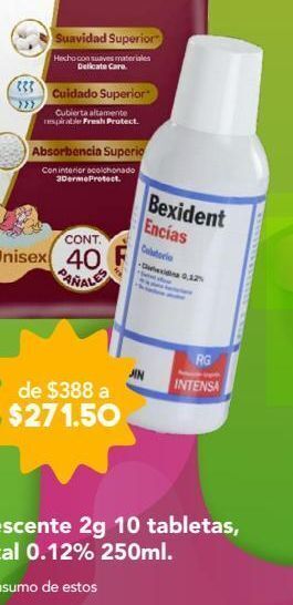 Farmacia San Pablo Bexident encías 250 ml solución frasco dosificador oferta