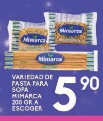 Alsuper Variedad de pasta para sopa mimarca 200g oferta