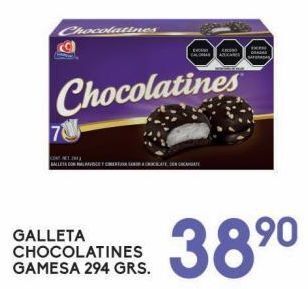 Alsuper Galleta chocolatines gamesa 294g oferta