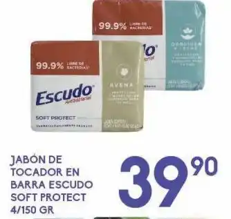 Alsuper Jabón de tocador escudo 150g oferta
