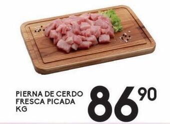 Alsuper Pierna de cerdo fresca picada kg oferta