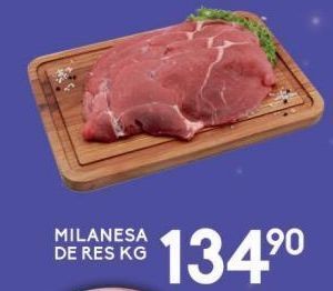 Alsuper Milanesa de res kg oferta