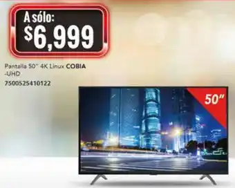 City Club Cobia 50" 4K UHD oferta