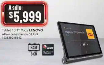 Lenovo Tablet 10.1" Yoga