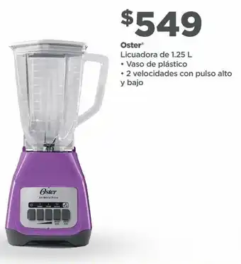 Bodega Aurrerá Licuadora de 1.25 l oster oferta