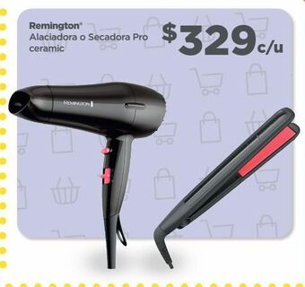 Bodega Aurrerá Remington alaciadora o secadora pro ceramic oferta