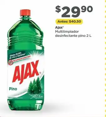 Bodega Aurrerá Ajax multilimpiador desinfectante pino 2 l oferta