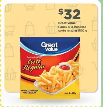 Bodega Aurrerá Papas a la francesa great value 500 g oferta