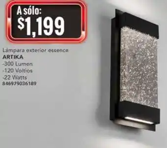 City Club Artika Lámpara Exterior Essence 120V oferta